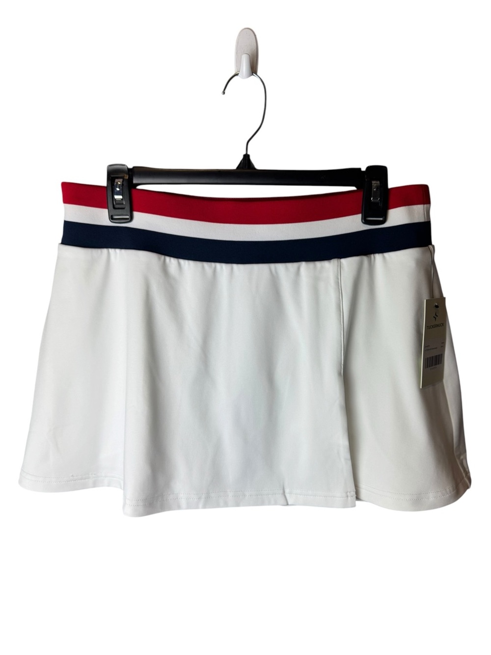 NWT Tuckernuck Americana Sport Skort White Red Blue L